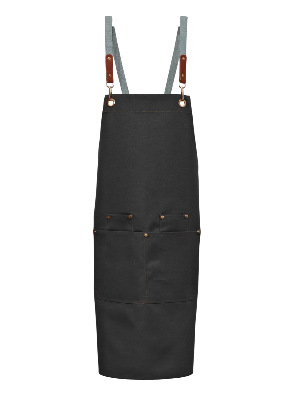Crossback Apron Drak Grey